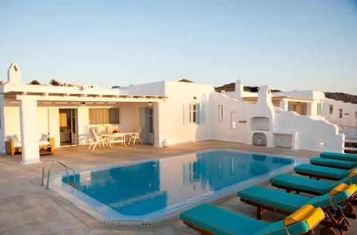 Mykonos- duplex de luxe avec piscine